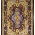 Handmade Qom All Silk Rug 2’63” x 3’94”