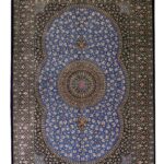 Handmade Persian Silk Rug from Qom 2