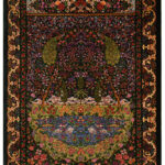 handmade rug from Qom 2