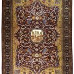 Handmade Tabriz All Silk Rug 10’99” x 16’40”