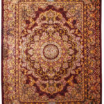 Handmade Qom All Silk Rug 8’20” x 11’49″