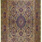 Handmade Tabriz Silk & Cotton Rug 11'48" x 14'76"