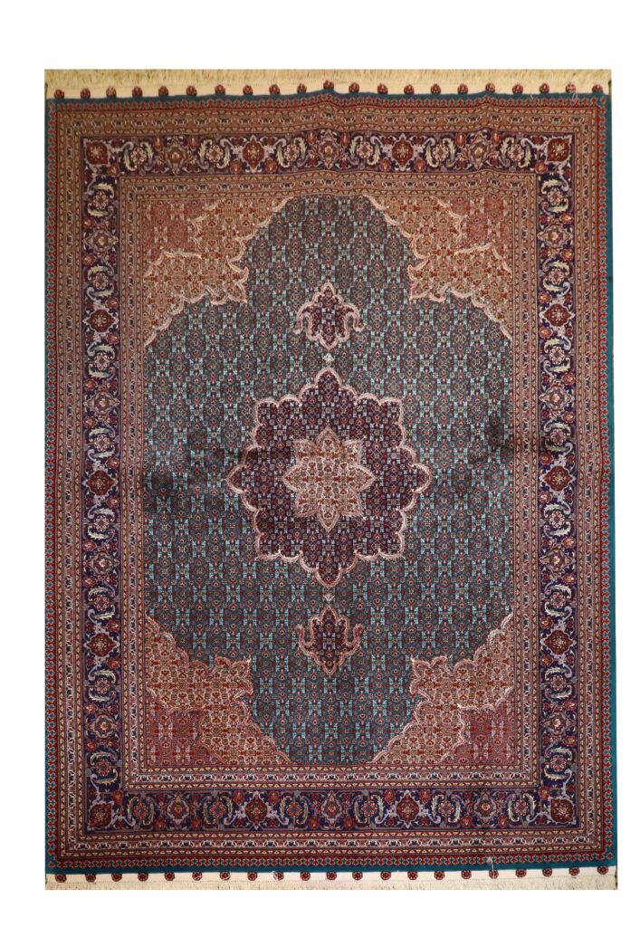 Tabriz Blue Area Rug