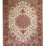 Handmade Sabzevar Silk & Cotton Rug 8’20” x 11’49”