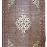Antique Handmade Khoy Cotton Rug 13’45″ x 18’54”