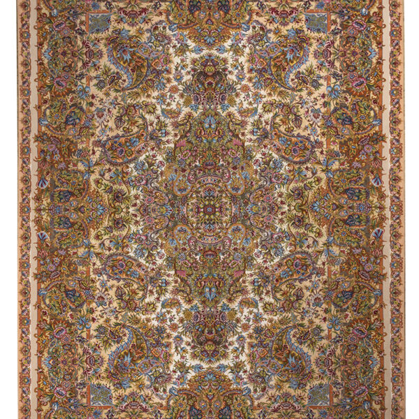 Handmade Tabriz Silk & Wool Rug 6’56” x 9’84”