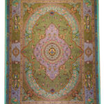 Handmade Qom All Silk Rug 11’48” x 16’40″