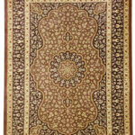 Handmade Qom All Silk Rug 2’63” x 3’94″