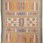 Handmade Shiraz Wool Rug 4’92 x 6’56”