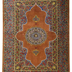 Handmade Qom All Silk Rug 2’63” x 3’94″
