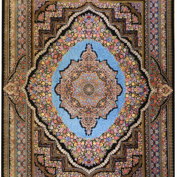 Handmade Qom All Silk Rug 9’84” x 13’12″
