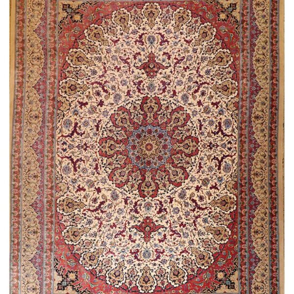 Handmade Qom All Silk Rug 8’20” x 11’49″