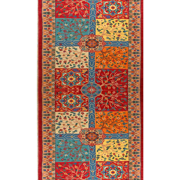 Handmade Varamin Wool Runner Rug 2’95” x 10’03”