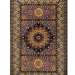 Handmade Qom All Silk Rug 2’63” x 3’94″