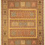 Handmade Sirjan Wool Rug 4’94 x 6’17”
