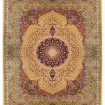 Handmade Qom All Silk Rug 9’84” x 13’12″