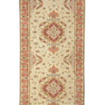 Handmade Tabriz Silk & Cotton Runner Rug 2'66" x 16'57"