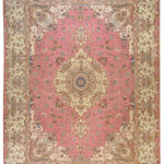 Handmade Tabriz Silk & Cotton Rug 9’84” x 13’12”