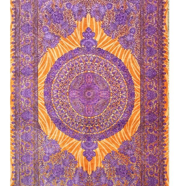 Handmade Qom All Silk Rug 6’56” x 9’84”