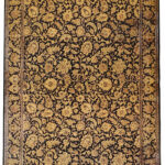 Handmade Tabriz All Silk Rug 3’28” x 4’92”