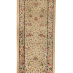 Handmade Qom All Silk Runner Rug 2’16” x 12’86”