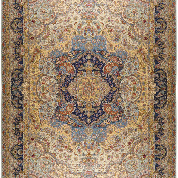 Handmade Tabriz Silk & Cotton Rug 11’48” x 16’40”