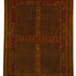brand new Handmade medallion silk Rug from Sarakhs. handwoven rug.