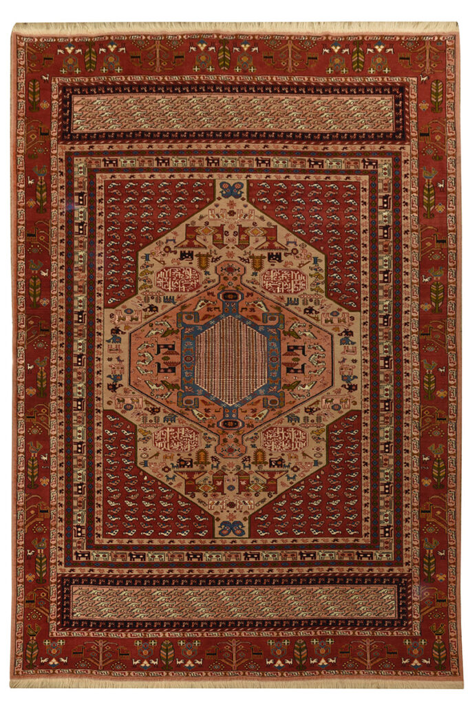 Handmade Rug from Shiraz, Iran