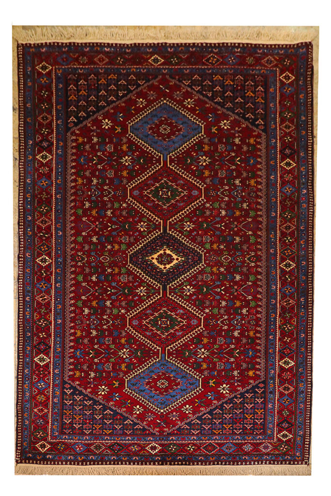 Brand New Shiraz Medallion wool Rug. handwoven rug