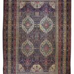 Antique Handmade Tehran Wool Rug 13’12 x 18’70”