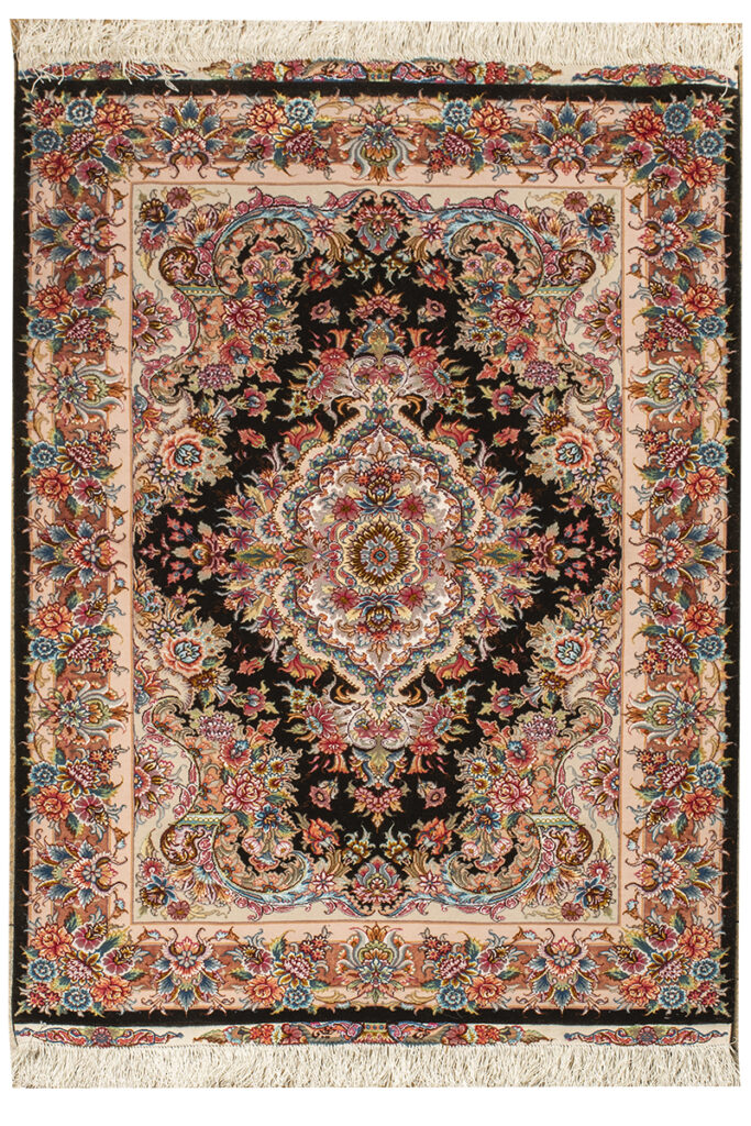 Stunning Handmade medallion Rug from Tabriz1