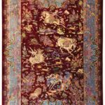 Handmade Qom All Silk Rug 6’56” x 9’84”