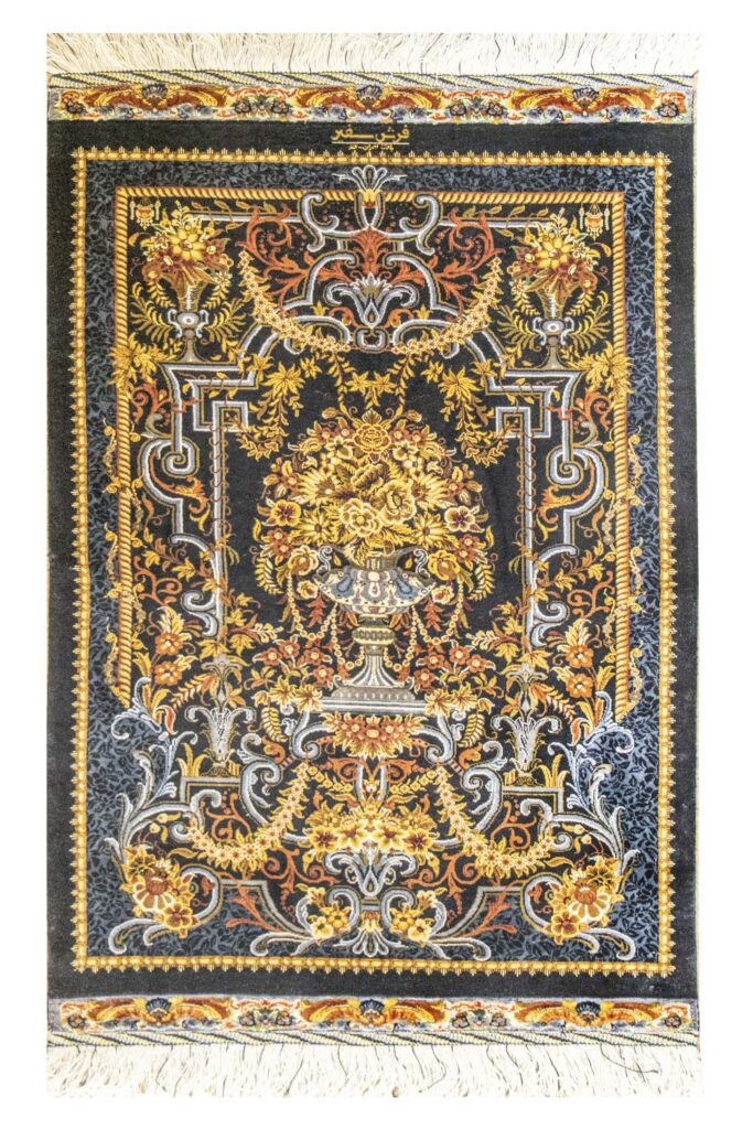 Exquisite Handmade Rug from Qom, Iran ​