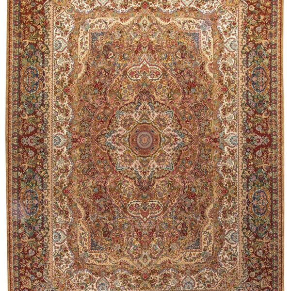 Handmade Tabriz Silk & Cotton Rug 9’84” x 13’12”