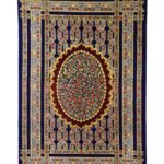 Handmade Qom All Silk Rug 2’63” x 3’94”