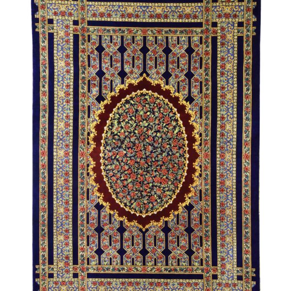 Handmade Qom All Silk Rug 2’63” x 3’94”