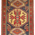 Brand New Medallion wool Rug from Zanjan