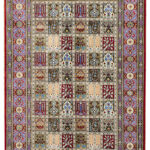 Brand New Handmade Silk Rug from Qom. handwoven rug