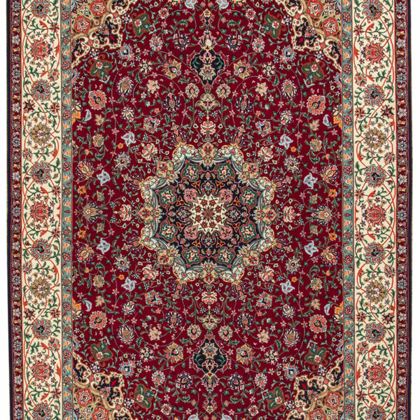 Experience the Luxury of Our Brand New Medallion Handmade Persian Rug from Tabriz