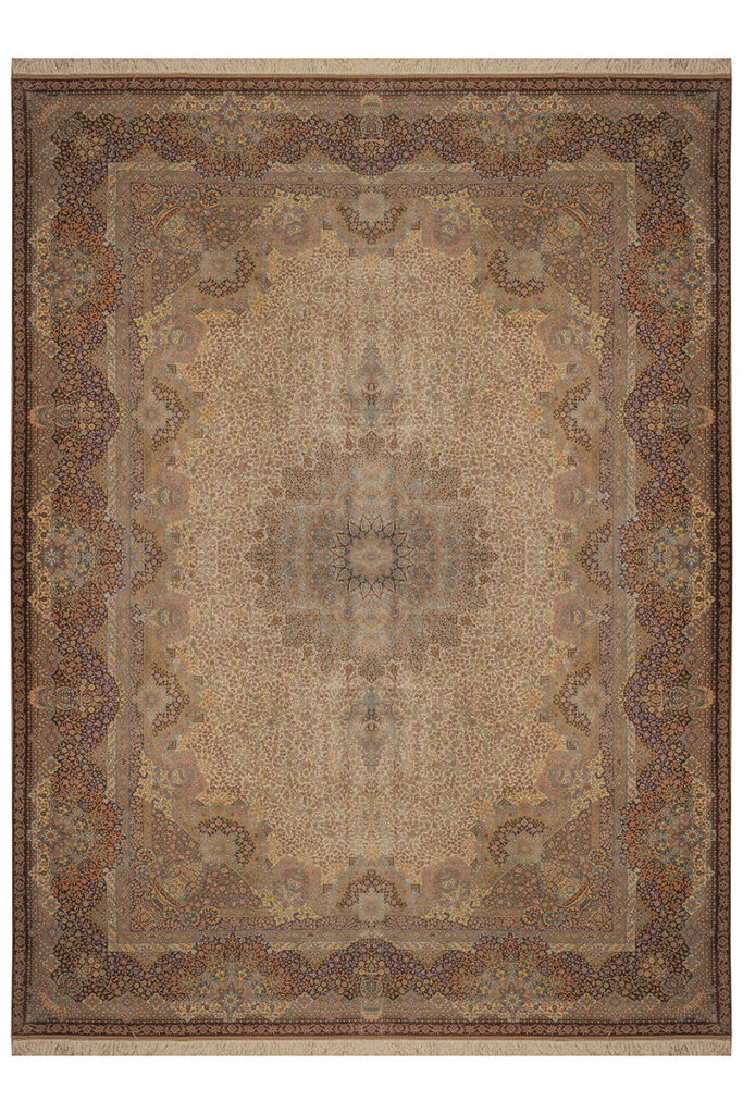 Discover the Exquisite Charm of Our Handmade Rug from Qom