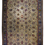 Antique Handmade Tabriz Cotton Rug 12’70 x 18’70”