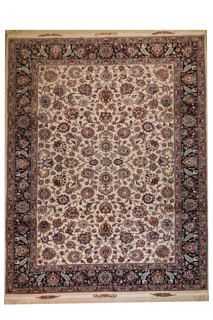 Discover Elegance with Our Brand New Handmade cotton Rug from Mashhad