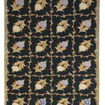 Handmade Tabriz Silk & Cotton Rug 2’49” x 3’61”