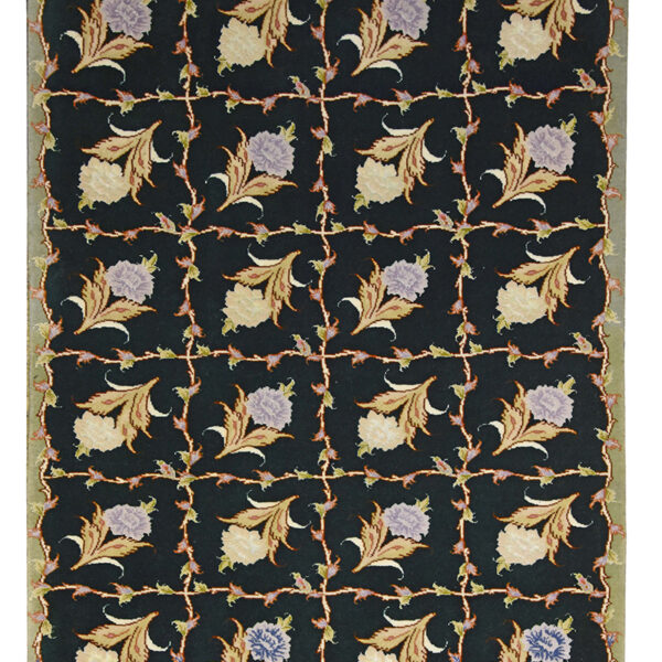 Handmade Tabriz Silk & Cotton Rug 2’49” x 3’61”