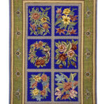 Handmade Tabriz Silk & Cotton Rug 1’97” x 2’95”