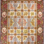 Handmade Tabriz Silk & Cotton Rug 8’20” x 11’49”