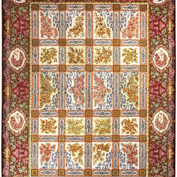 Handmade Tabriz Silk & Cotton Rug 8’20” x 11’49”