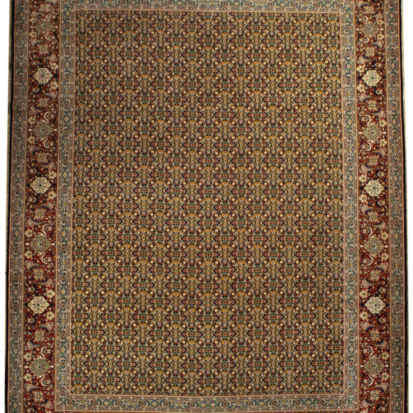 Handmade Tabriz Silk & Cotton Rug 9’84” x 13’12”